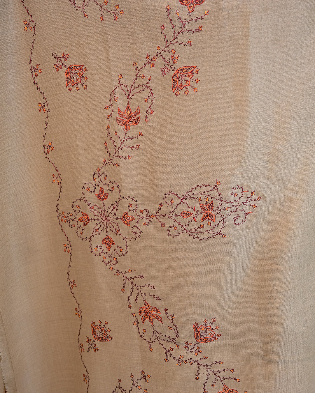 EMBROIDERED PASHMINA SHAWL - KALISA