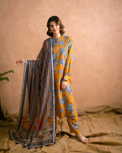 Orange Rust - Dupatta